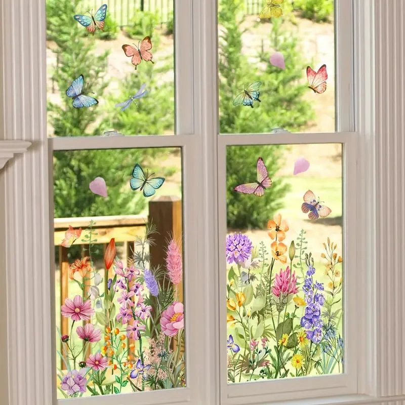1+1 Gratis | FarbBlüte™ Leicht Abziehbare Blumenaufkleber - Image 5