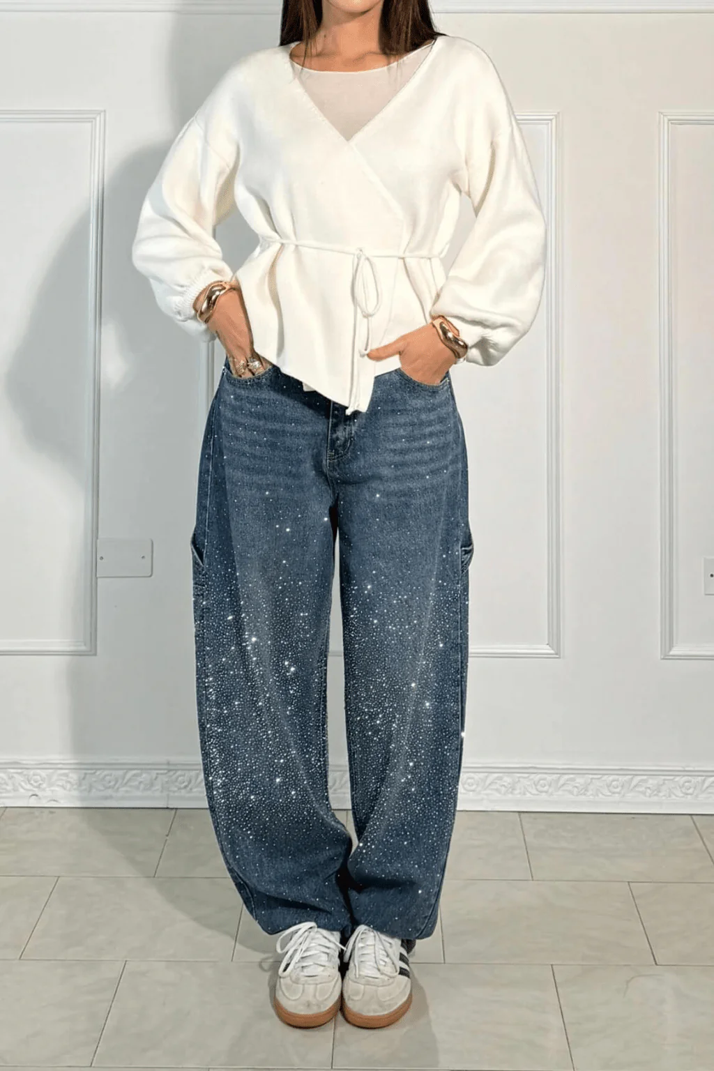 1+1 Gratis | Philine™ Stylische Baggy-Hosen - Image 6