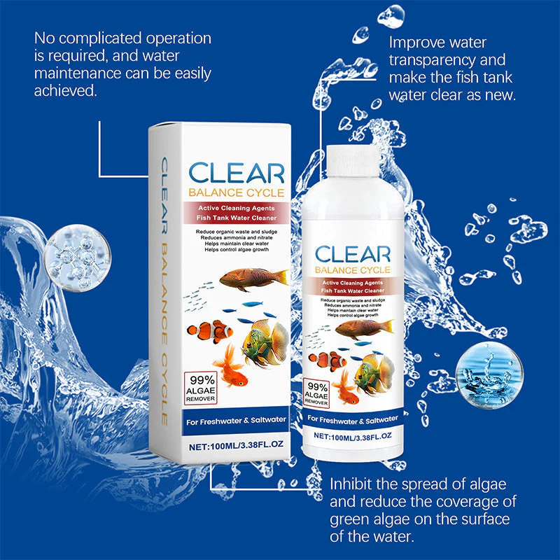 2+1 Gratis | AquaKlar™ Kristallklares Aquarium - Image 10