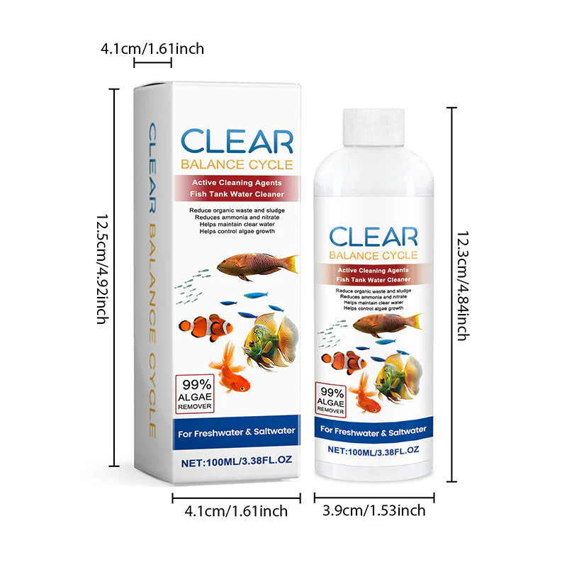 2+1 Gratis | AquaKlar™ Kristallklares Aquarium - Image 2