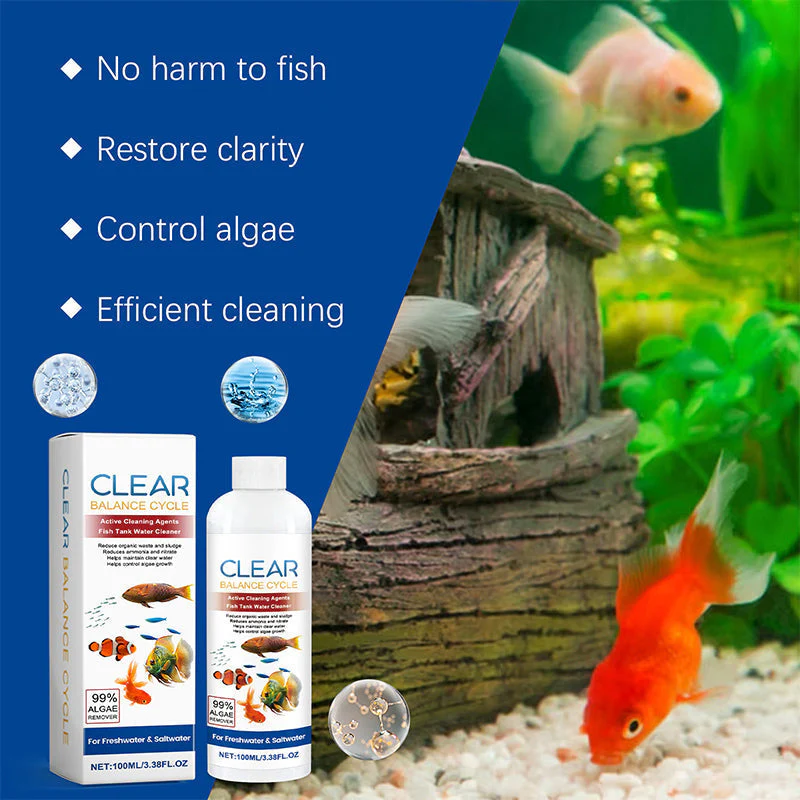 2+1 Gratis | AquaKlar™ Kristallklares Aquarium - Image 7