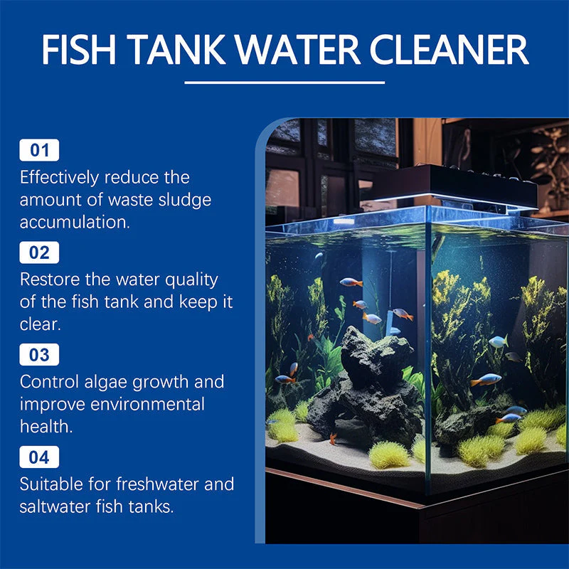 2+1 Gratis | AquaKlar™ Kristallklares Aquarium - Image 8