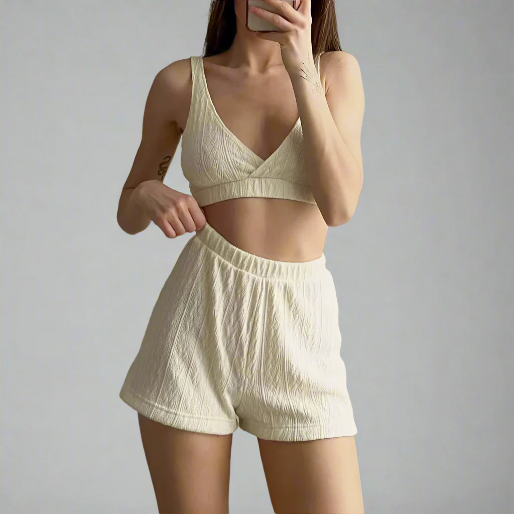 3-teiliges Damen-Pyjama-Set - Image 2