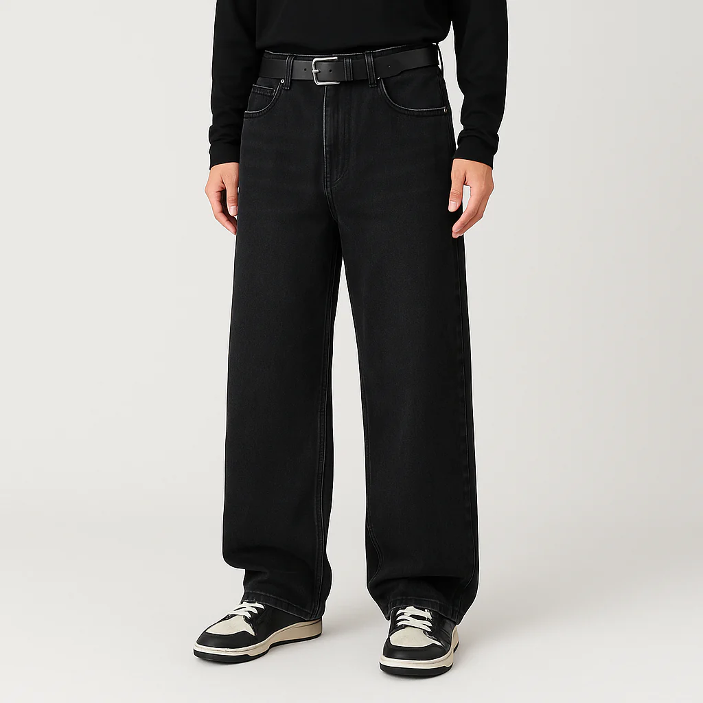 4Legend – Herren Flare Jeans – Lässiger Streetstyle, Taschen, reifer Look - Image 3