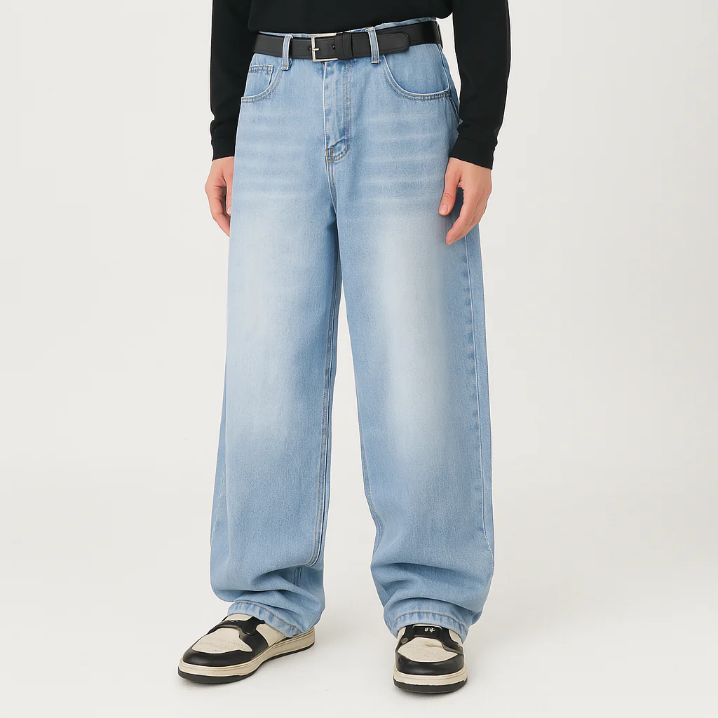 4Legend – Herren Flare Jeans – Lässiger Streetstyle, Taschen, reifer Look - Image 4