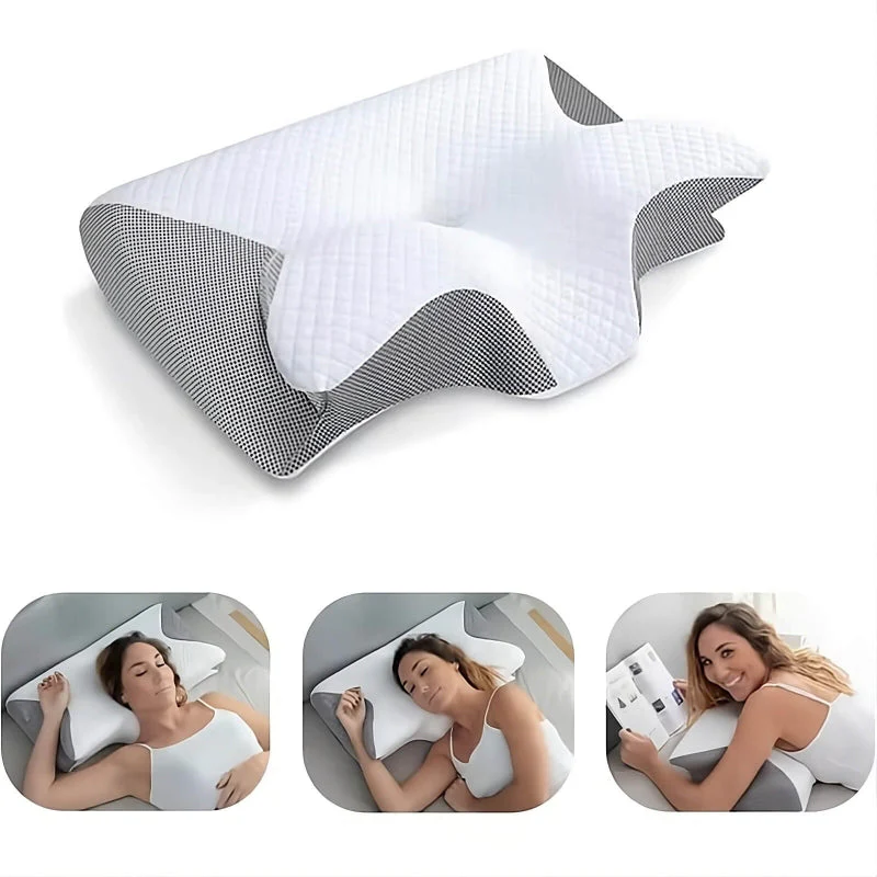 5-in-1-Memory-Foam-Kissen – Nacken- und Schulterstütze für Rücken-, Seiten- und Bauchschläfer - Image 7