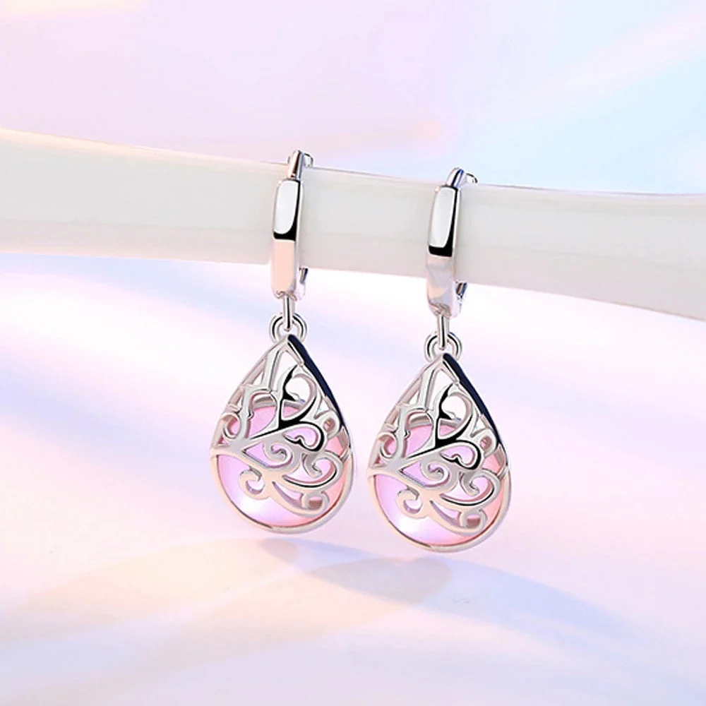 925 Sterling Silber Baum des Lebens Ohrringe - Image 2