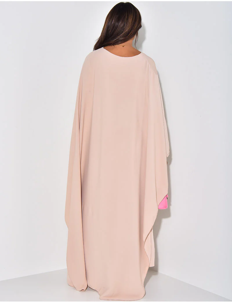 Aaliyah – Damen Fließendes Maxikleid Mit Weiten Ärmeln - Image 6