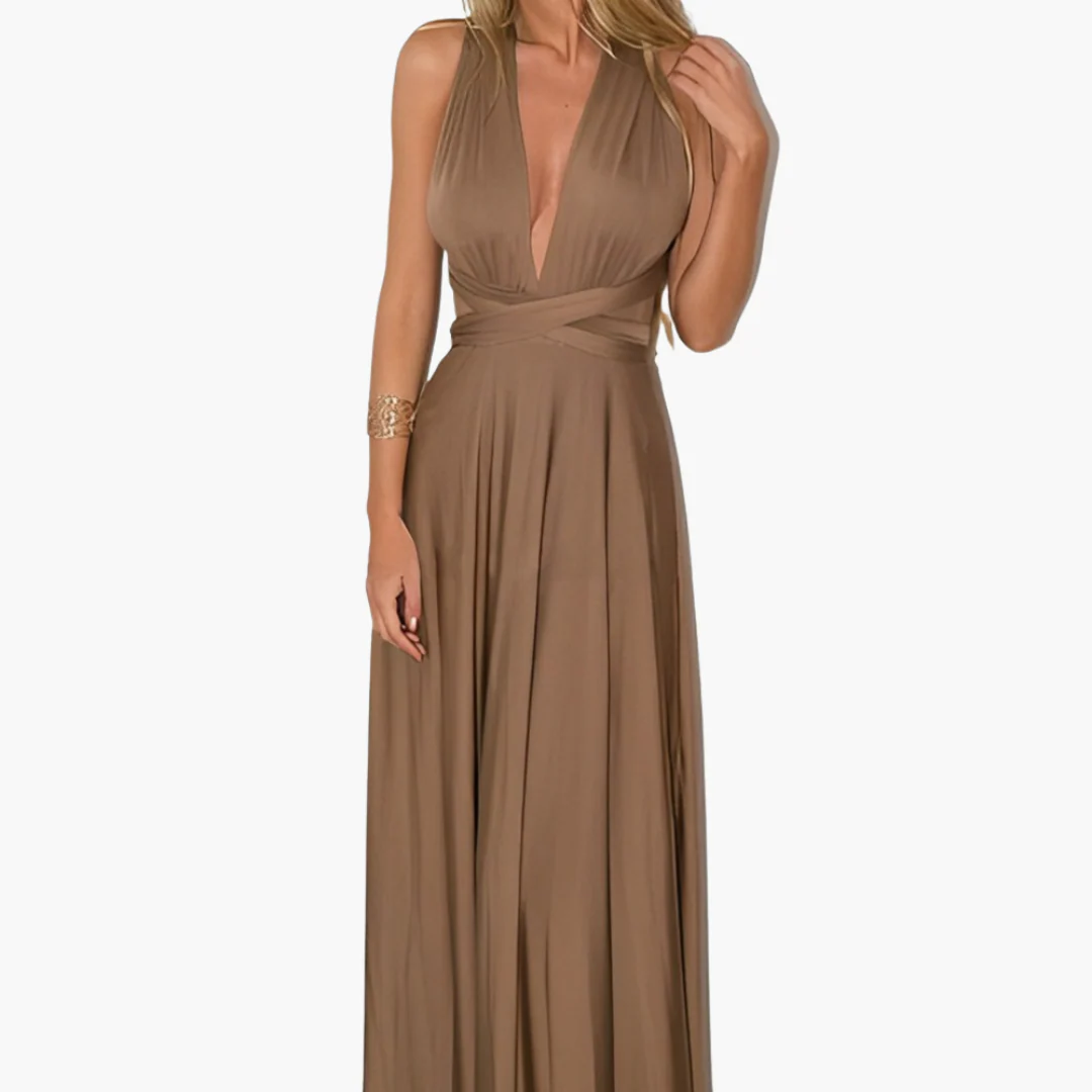 Abendkleid mit V-Ausschnitt - Damen Stil für Gala-Nächte - Image 11