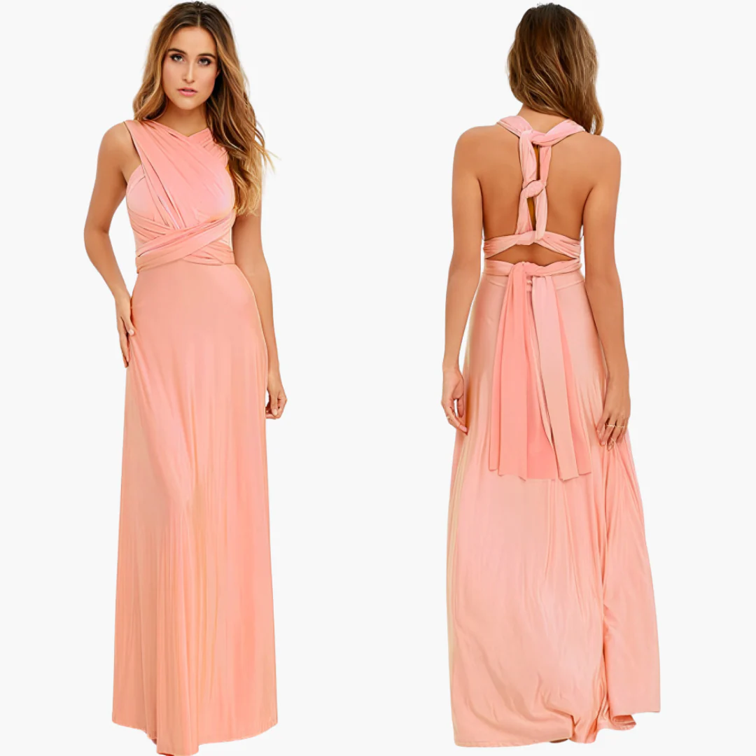 Abendkleid mit V-Ausschnitt - Damen Stil für Gala-Nächte - Image 7