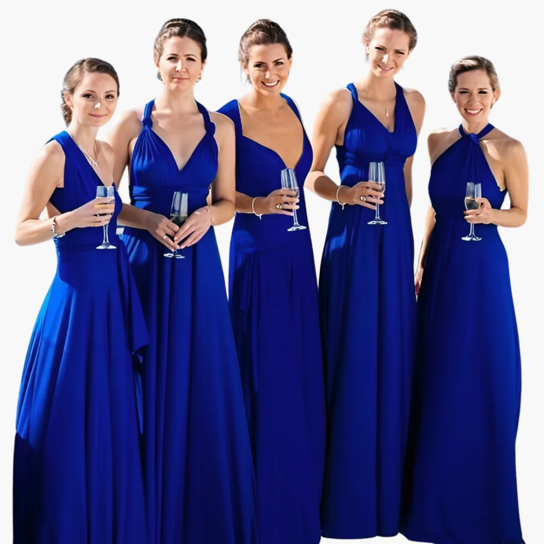 Abendkleid mit V-Ausschnitt - Damen Stil für Gala-Nächte - Image 8