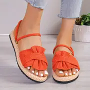 Ada | Damen Solide Farbe Sanfte Sandas - Image 4