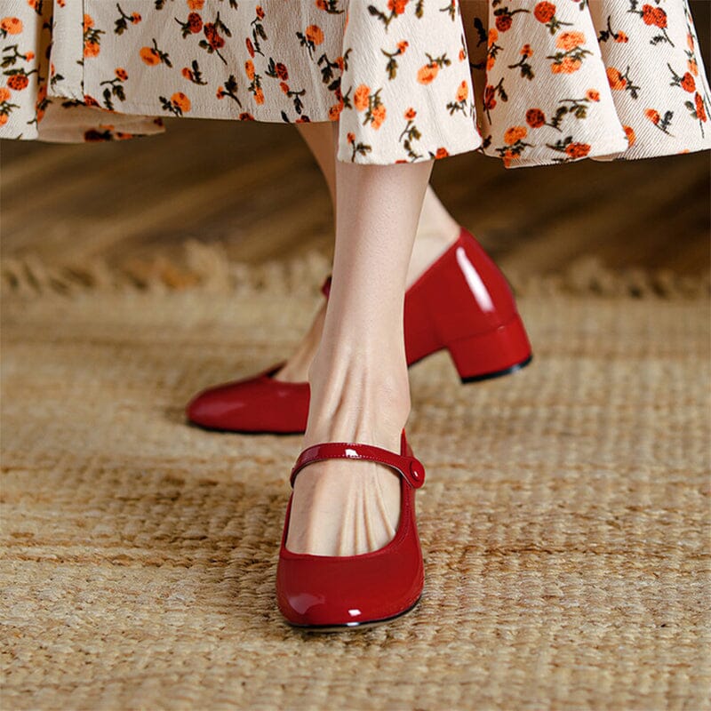Adele® | Livy Leder Mary Janes - Image 3