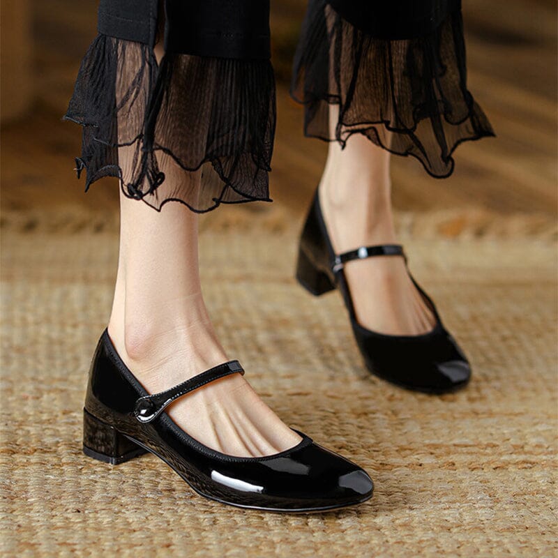 Adele® | Livy Leder Mary Janes - Image 8