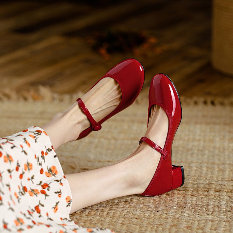 Adele® | Livy Leder Mary Janes - Image 9