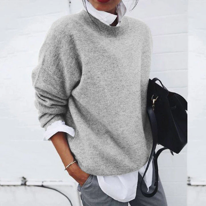 ADELIN BEQUEMER PULLOVER AUS KASCHMIR - Image 4