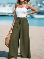 Adelina | Bequeme und atmungsaktive Hose mit hoher Taille und weitem Bein - Image 6