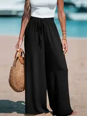 Adelina | Bequeme und atmungsaktive Hose mit hoher Taille und weitem Bein - Image 8