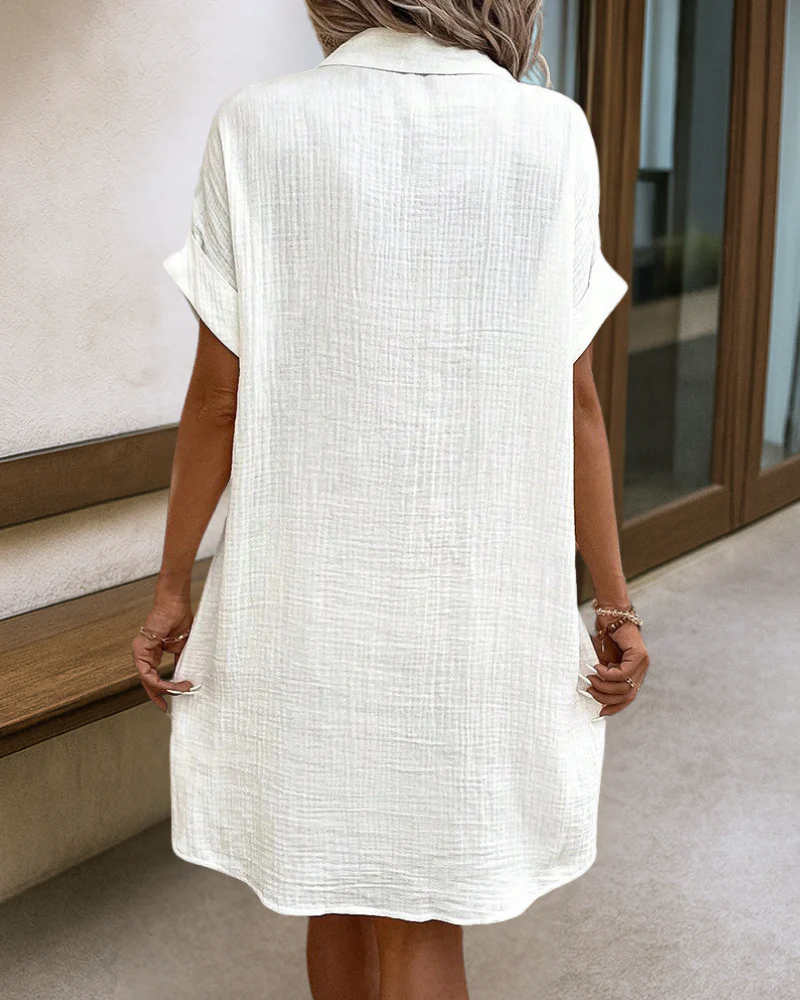 Adelle | Komfortables Button-Dress mit Taschen - Image 10