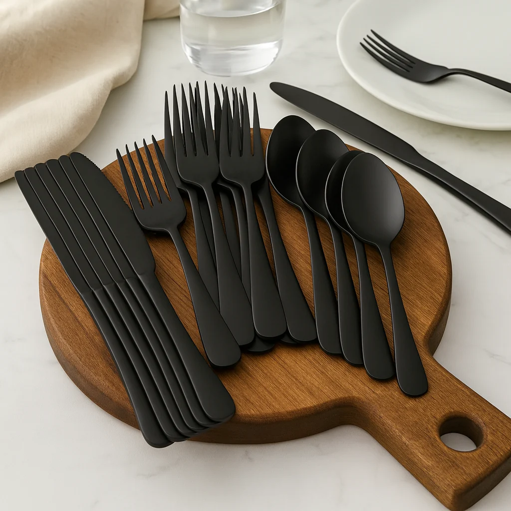 Adrian | 40-teilige Edelstahl-Essgeschirrkollektion - Image 4
