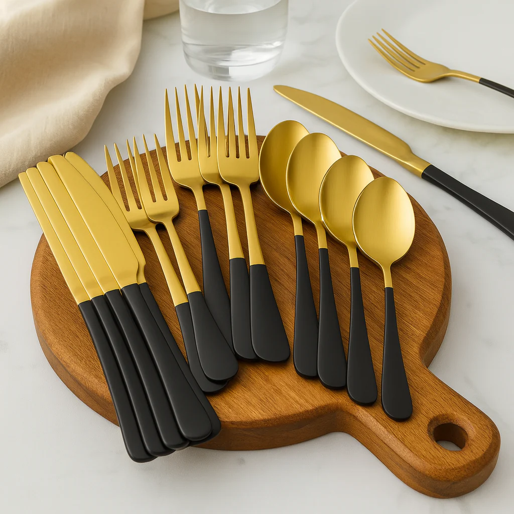 Adrian | 40-teilige Edelstahl-Essgeschirrkollektion - Image 5