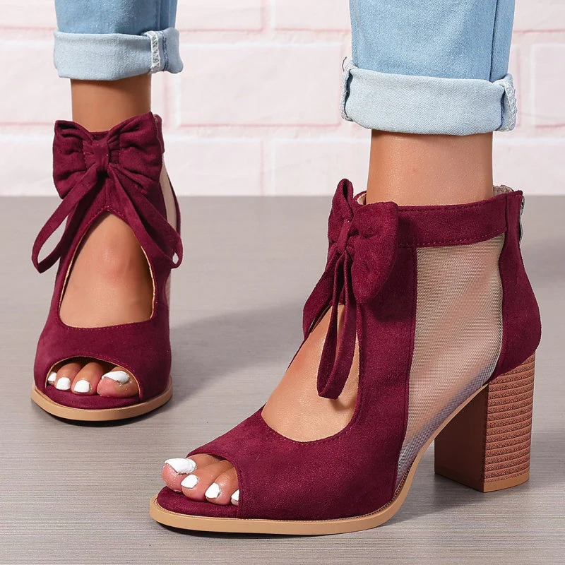 ADRIANA | Damen Sandalen Schleife - Image 2