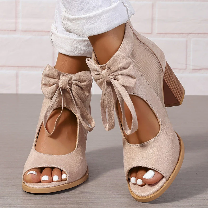 ADRIANA | Damen Sandalen Schleife - Image 6