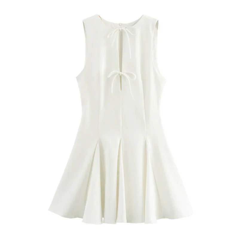 AGNESE  | Raffiniertes Faltenkleid - Image 3