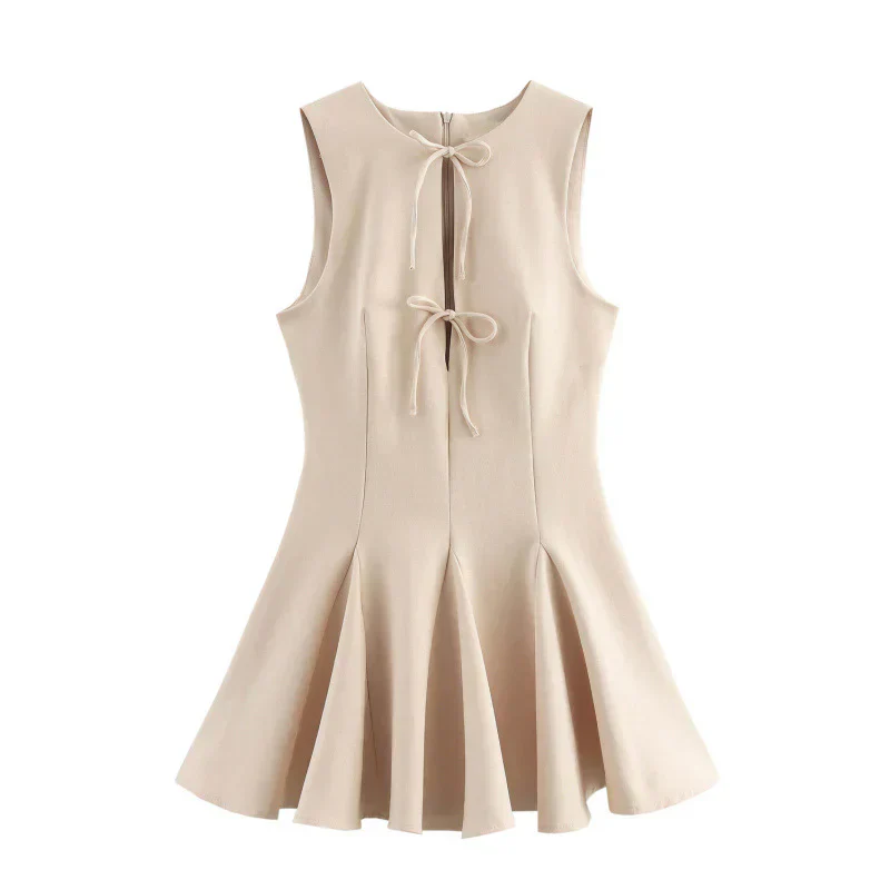 AGNESE  | Raffiniertes Faltenkleid - Image 6