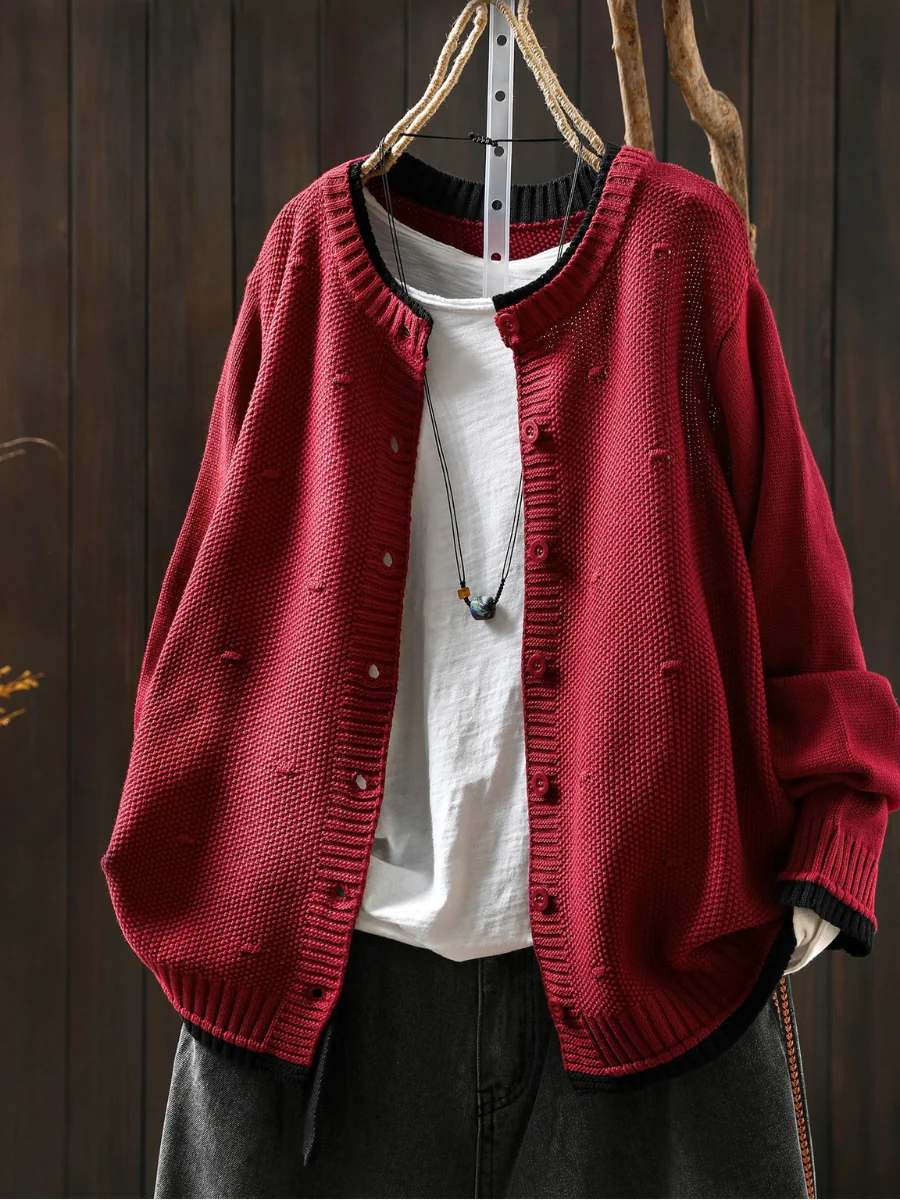 Aileen | Strickjacke mit Struktur - Image 4