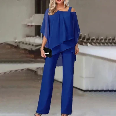 Alaine – Elegantes Chiffon-Zweiteiler-Set - Image 2
