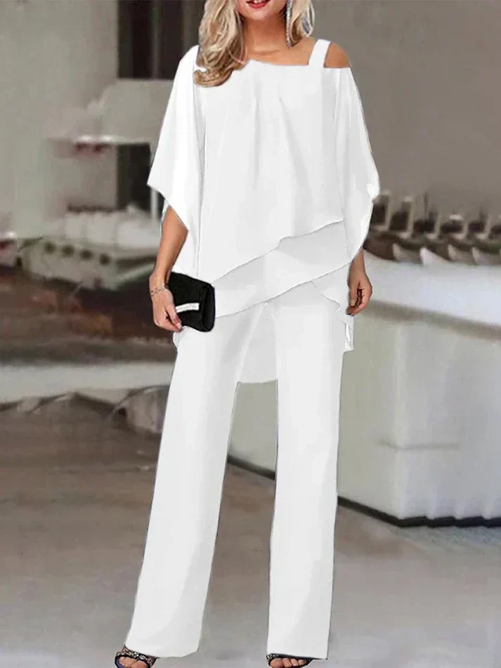 Alaine – Elegantes Chiffon-Zweiteiler-Set - Image 3