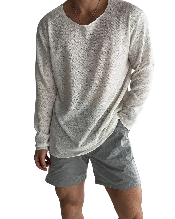 Alaric – Lässiges Strick-T-Hemd - Image 2