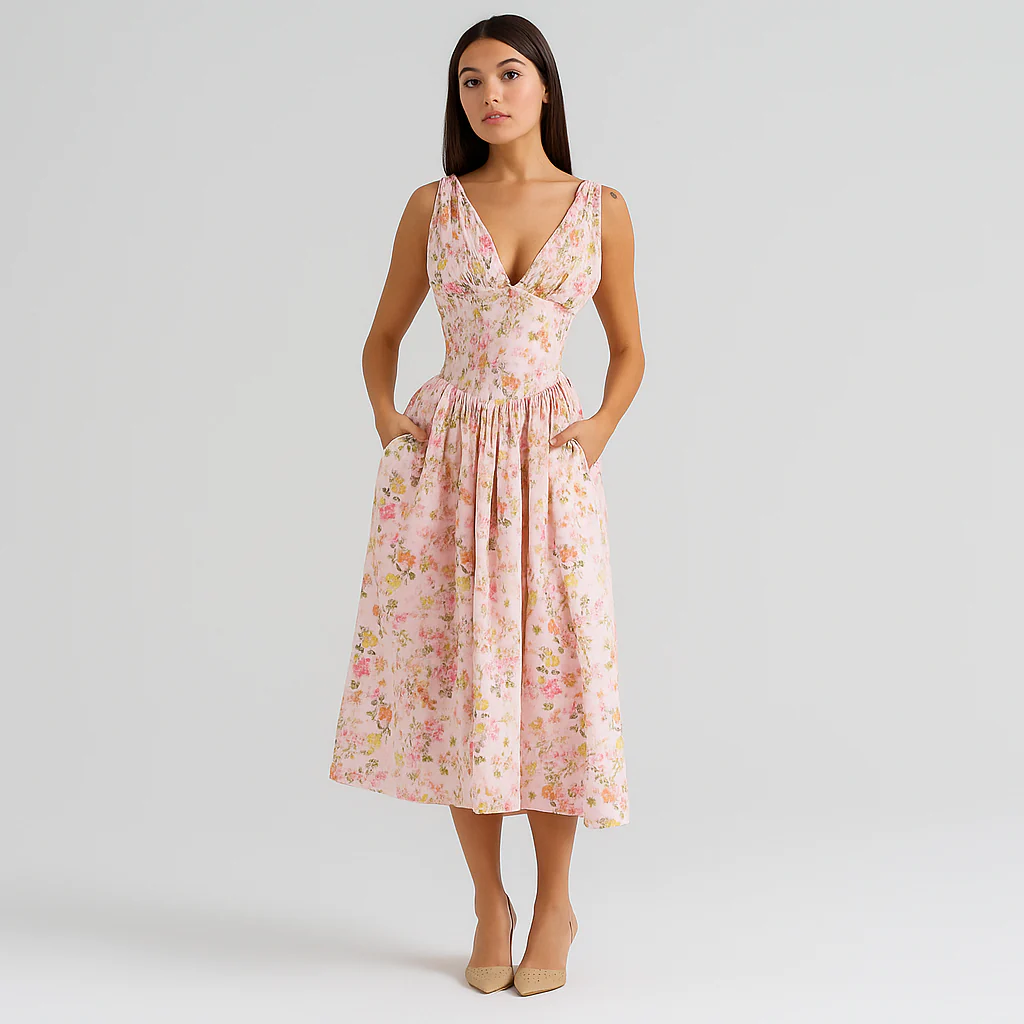 Alena – Elegantes und schmeichelhaftes Sommerkleid - Image 4