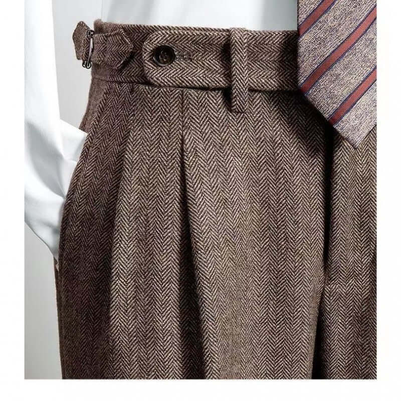 Alexander | Vintage Stilvolle Tweedhose - Image 3