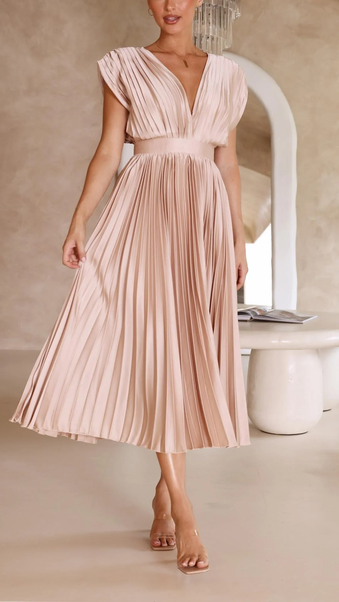 Alexis - Elegantes Faltenkleid - Image 12
