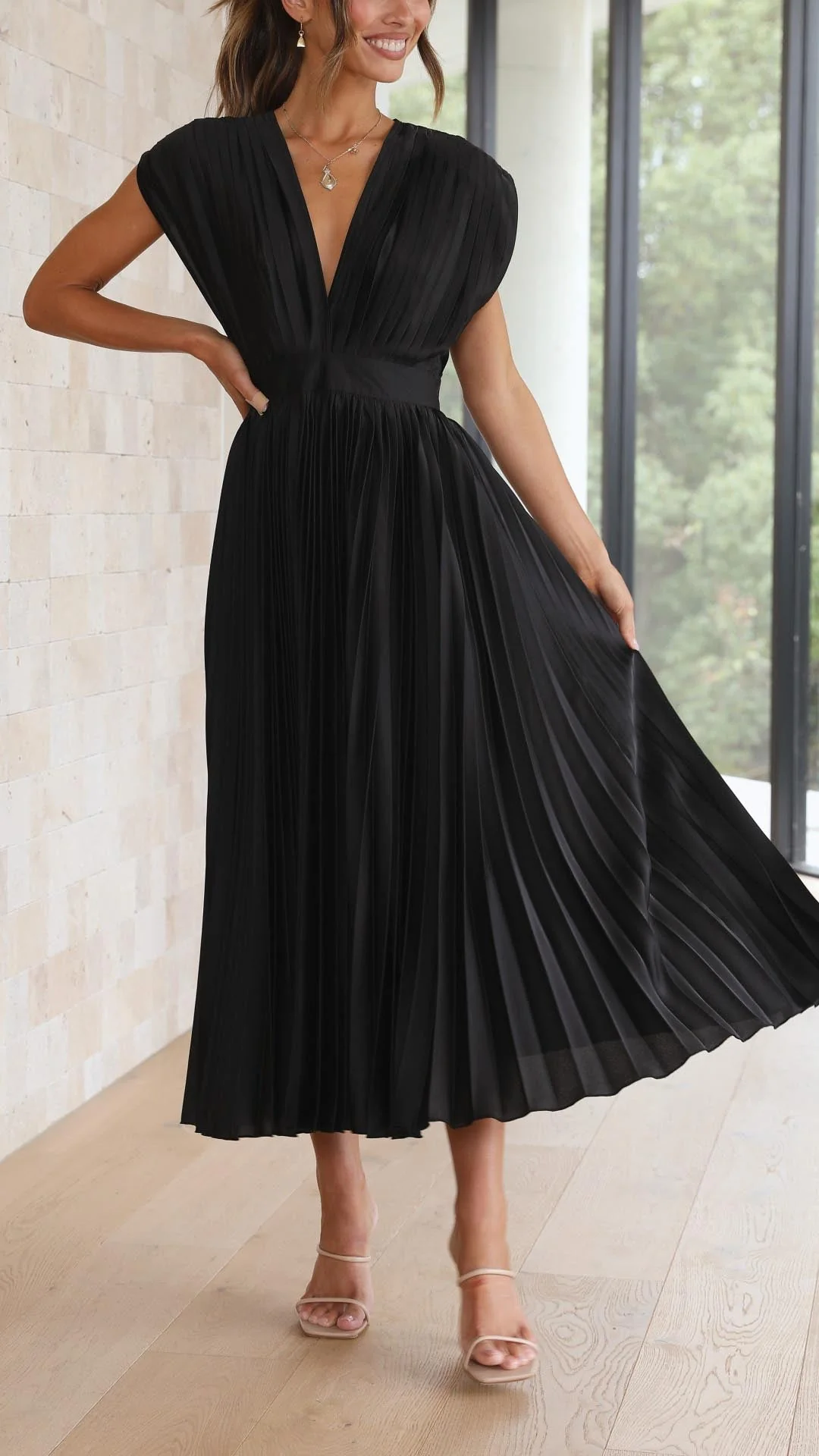 Alexis - Elegantes Faltenkleid - Image 8