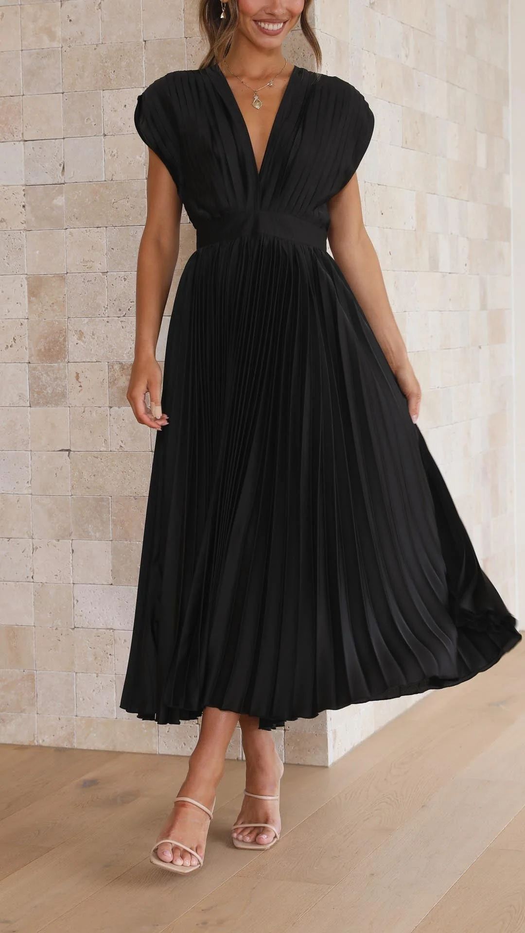 Alexis - Elegantes Faltenkleid - Image 9