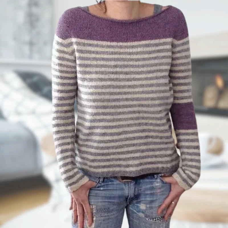 Alia | Damenpullover mit klassischem Rundhals - Image 7