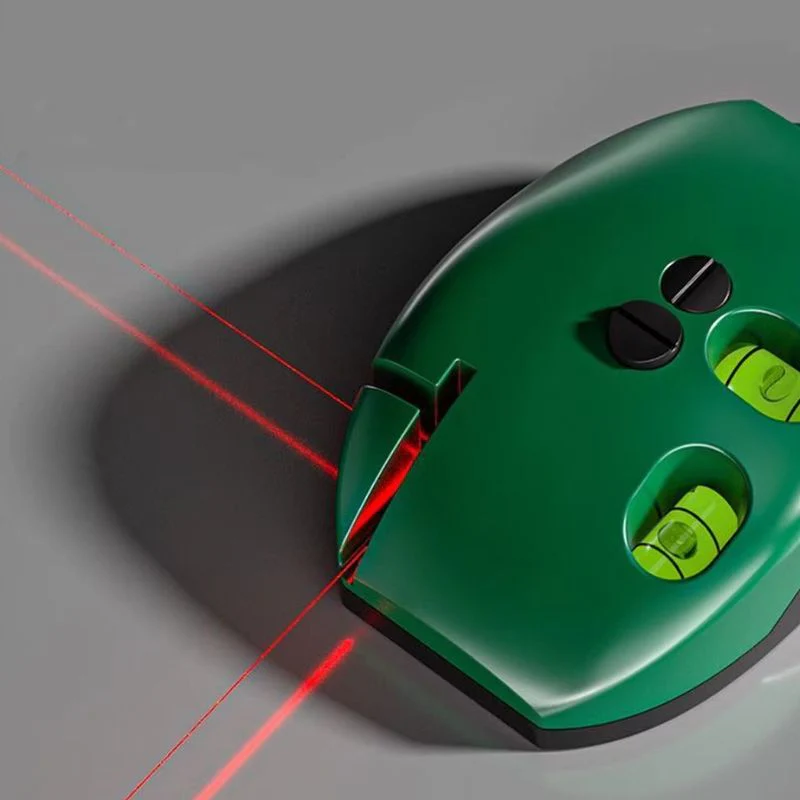 AlignMaster 2-Linien-Laserniveau – Tragbares Nivellierungsgerät mit 90° Projektion - Image 3