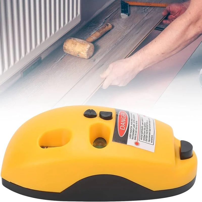 AlignMaster 2-Linien-Laserniveau – Tragbares Nivellierungsgerät mit 90° Projektion - Image 4