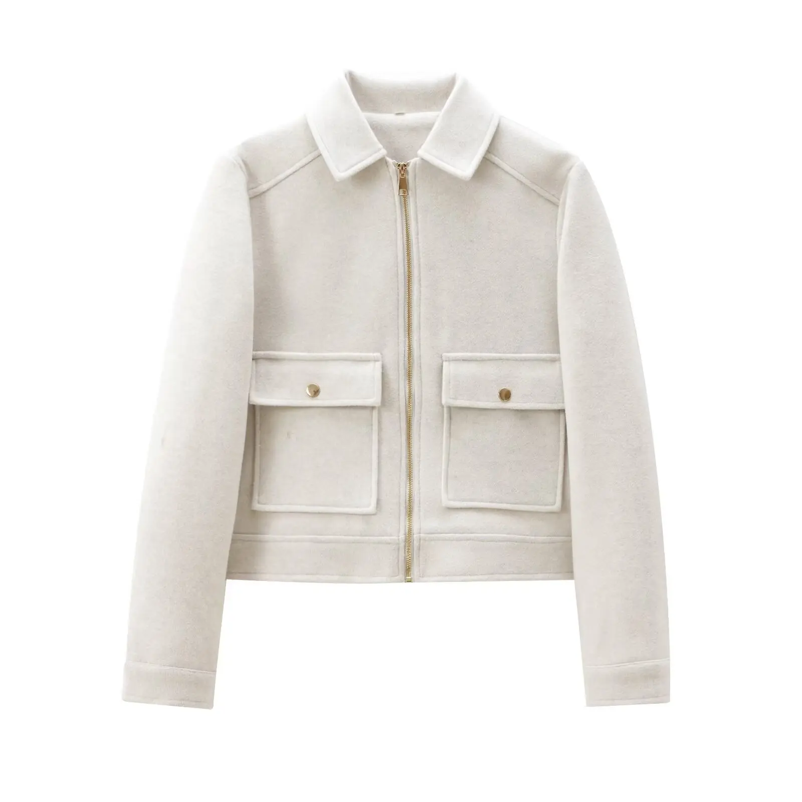 Alina | Kurzjacke Mit Reißverschluss - Image 17