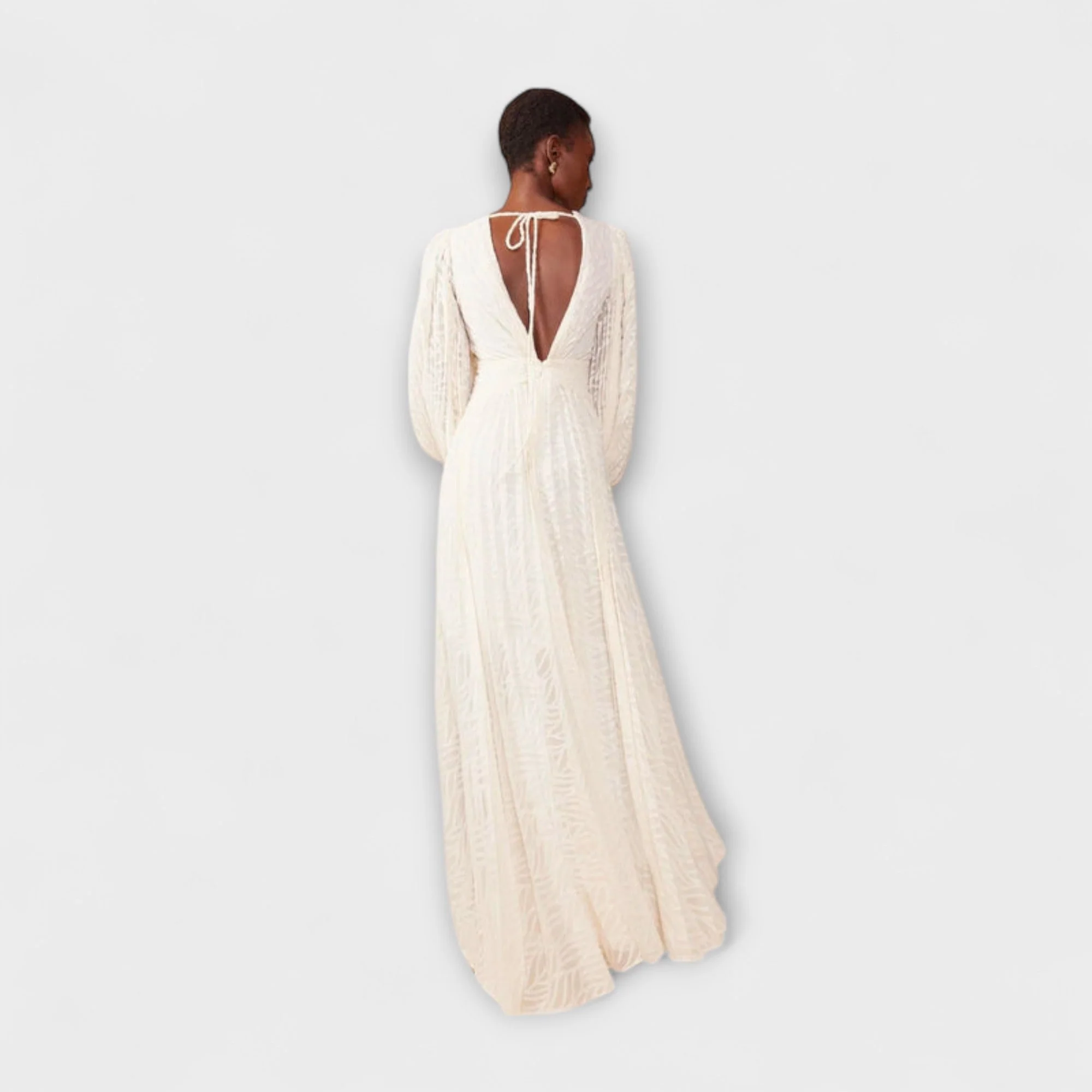Allegory Elsa Cream Maxi Dress - Image 6