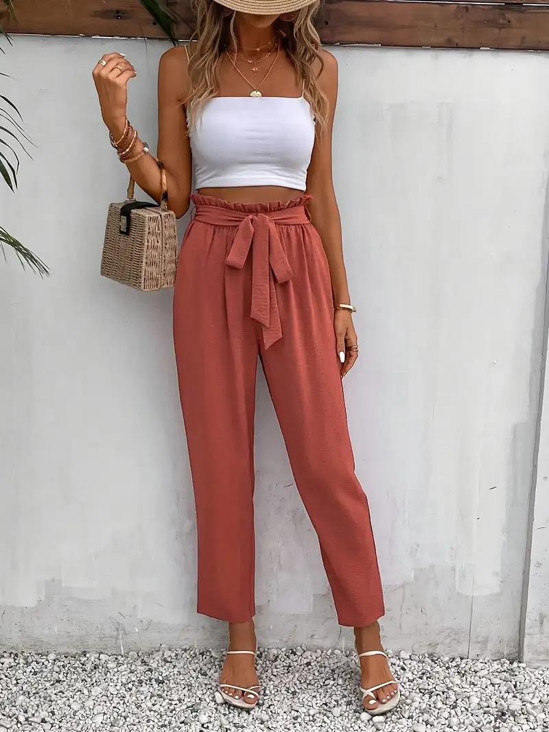 Alliana – High-Waist-Hose mit Gürtel - Image 4