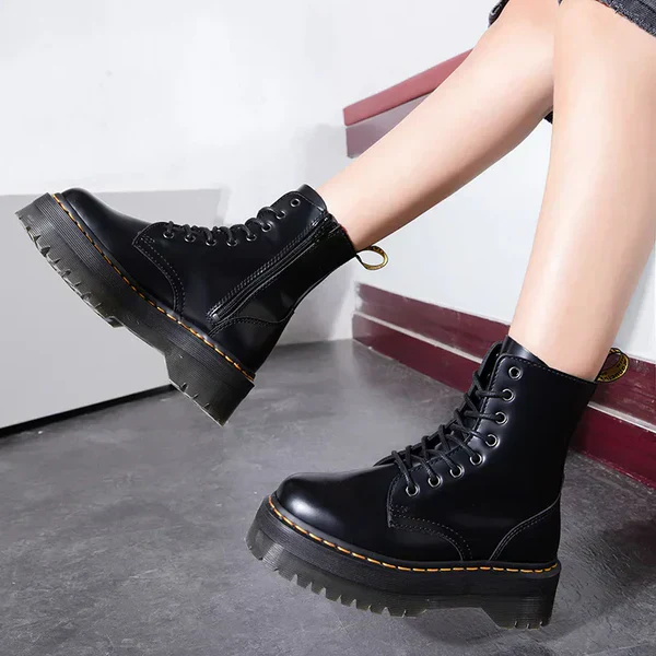 Allison | Chunky Combat Schnürstiefel - Image 3