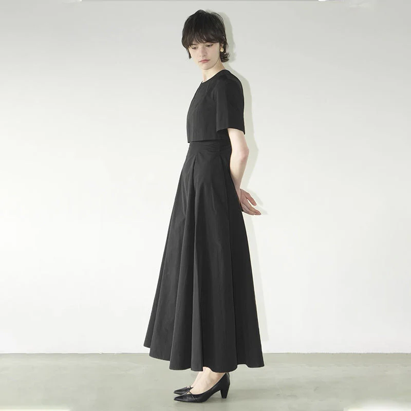 Alma- Damen Maxikleid mit modernem Schnitt und eleganter Taillenbetonung