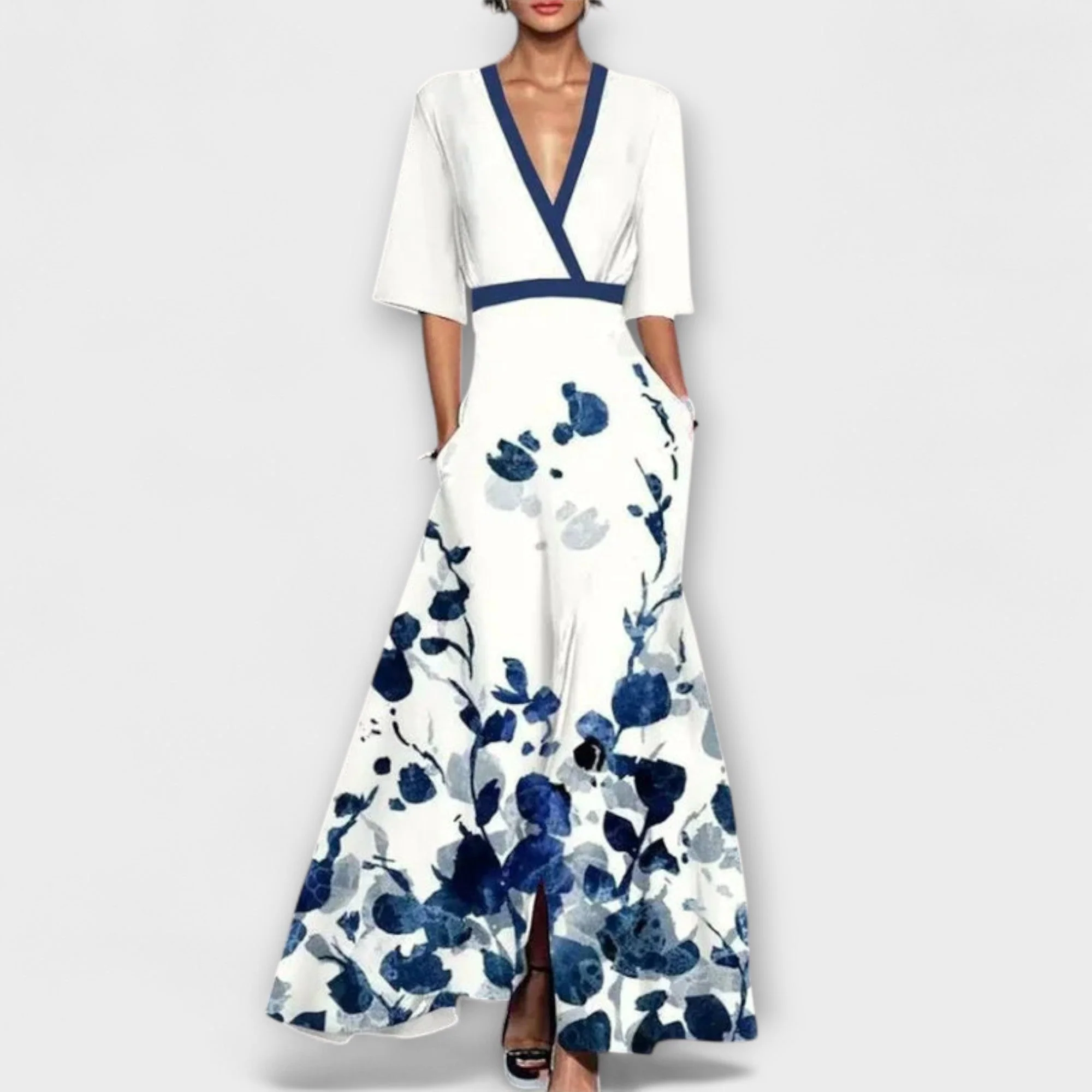 Alma - Damenkleid mit stilvollem Ärmeldesign - Image 5