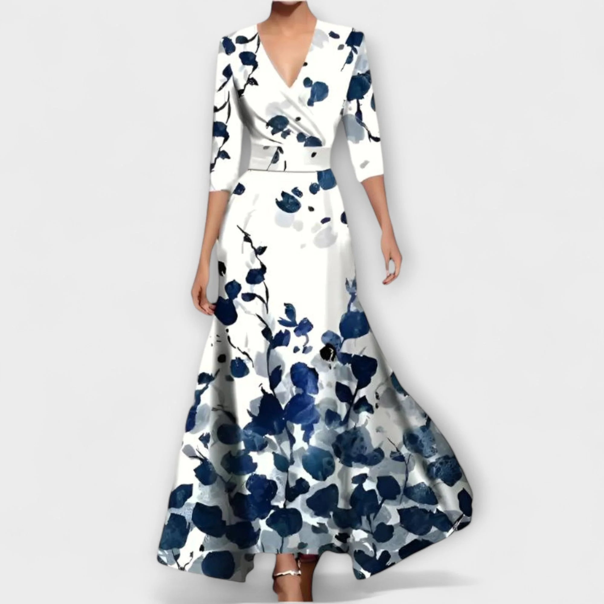 Alma - Damenkleid mit stilvollem Ärmeldesign - Image 6