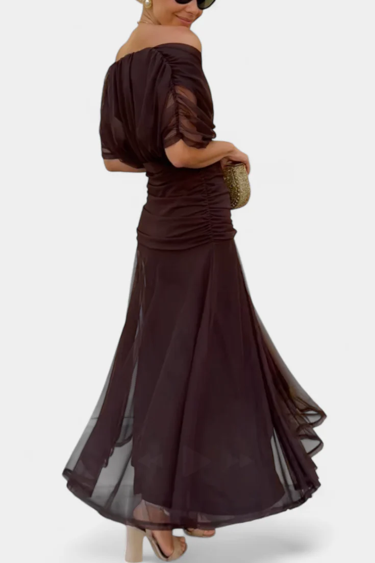 Alondra Maxikleid mit kreativem Blumenprint und V-Ausschnitt - Image 8
