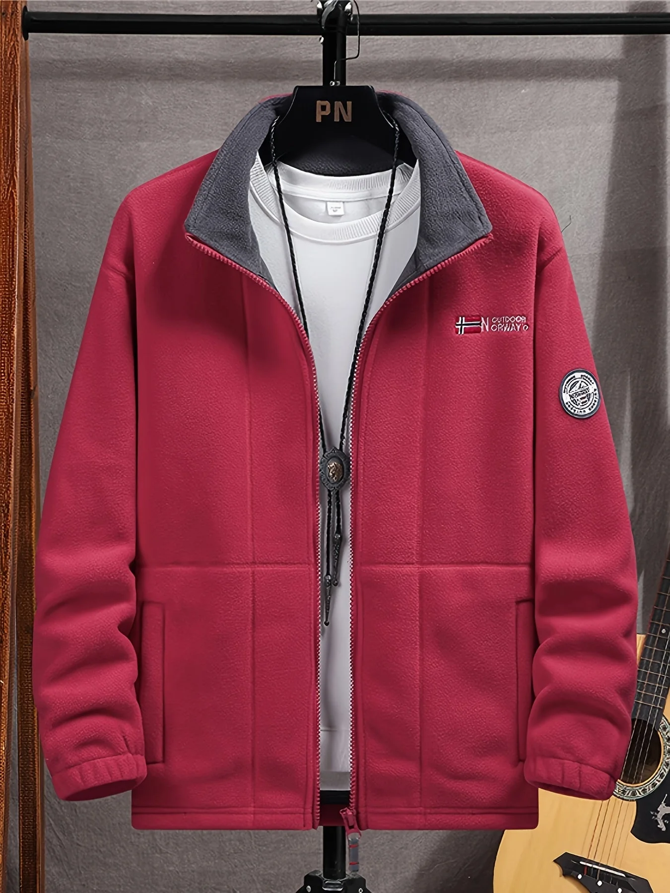 Álvaro – Funktionale gefütterte Herren Fleecejacke - Image 5